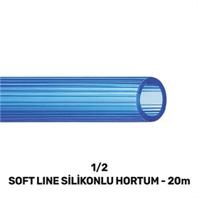 1/2 SOFTLINE SİLİKONLU HORTUM 20 MT (100gr/mt)