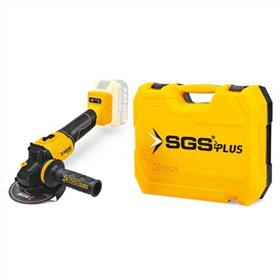AKÜLÜ AVUÇ TAŞLAMA MAKİNASI 115/125MM 20VOLT (KÖMÜRSÜZ MOTOR) (SOLO MAKİNA)