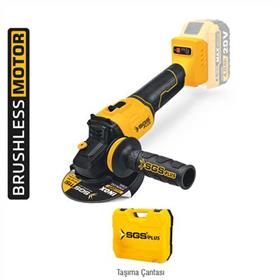 AKÜLÜ AVUÇ TAŞLAMA MAKİNASI 115/125MM 20VOLT (KÖMÜRSÜZ MOTOR) (SOLO MAKİNA)