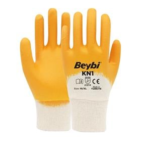 BEYBİ KN1 NİTRİL ELDİVEN SARI NO: 10