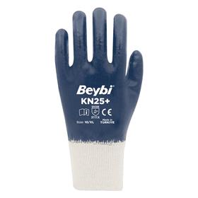 BEYBİ KN25+(PLUS)  NİTRİL ELDİVEN LACİVERT NO:10