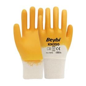BEYBİ KN350 NİTRİL ELDİVEN SARI NO: 9