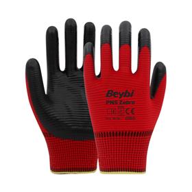 BEYBİ PN3 ZEBRA ELDİVEN KIRMIZI SİYAH NO: 9