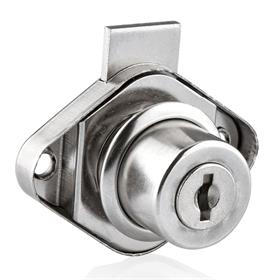 CANEX OVAL TİP ÇEKMECE KİLİDİ NİKEL