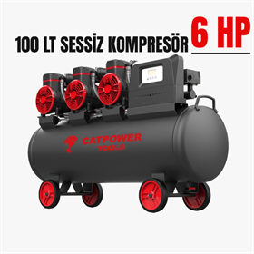 CATPOWER SESSİZ-YAĞSIZ KOMPRESÖR 100 LT CAT1102