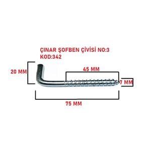 ÇINAR ŞOFBEN ÇİVİSİ NO:3 KOD:342