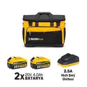 COMBO SET 5 PARÇA (Darbeli Matkap/Kırıcı-Delici Matkap/Avuç Taslama Makinesi/Darbeli Somun Sıkma/Led Fener)