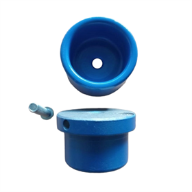 GÖNEN DÖKÜM PPRC BORU PAFTASI 50 MM MAVİ