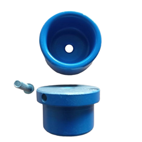 GÖNEN DÖKÜM PPRC BORU PAFTASI 63 MM MAVİ