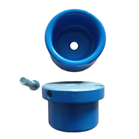 GÖNEN DÖKÜM PPRC BORU PAFTASI 90 MM MAVİ