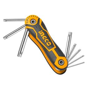 İNGCO HHK14083 ÇAKI TİPİ TORX ALLEN SETİ 8 Lİ