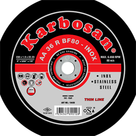 KARBOSAN İNOX THINLINE KESİCİ 230x1.9x22 (910430)