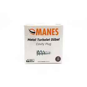 MANES BURGULU ALÇIPAN DUBELİ METAL (TURBOLET)100LÜ