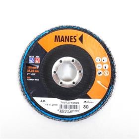 MANES FLAP DİSK ZIMPARA  A.O.115x22 P80