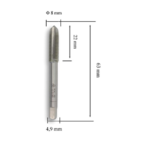 MTE HSS 2 Lİ TK KLAVUZ DIN2181 M8x1.0 102030805