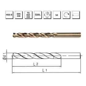 MTE HSS MATKAP UCU ALTIN SR DIN338 4.8 MM 5000480