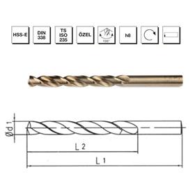 MTE HSS MATKAP UCU ALTIN SR DIN338 2.6 MM 5000260