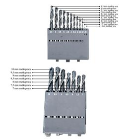MTE HSS MATKAP UCU SET DIN 338 19 LU 210010