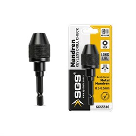 OTOMATİK 1/4 HEX MİNİ METAL MANDREN 0.3-6.5 MM