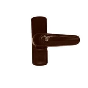 PVC ZAMAK GÜVENLİK MANDALI PİMLİ KAHVE