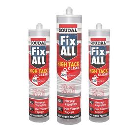 SOUDAL FİX ALL HIGH TACK ŞEFFAF 290 ML (131118)