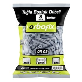 TUĞLA BOŞLUK DUBELİ 8 MM (500 ADET)