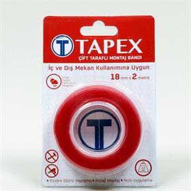 VHB ÇİFT TARAFLI  BANT (OGS BANT) 18 MMx2 MT