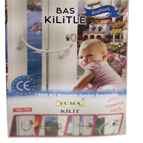 YUMA ÇELİK HALATLI ANAHTARLI GÜVEN. MANDALI YM-755