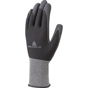 DELTA PLUS VE723 POLYESTER/SPANDEX ÖRME ELDIVEN - NITRIL KÖPÜK AVUÇ IÇI