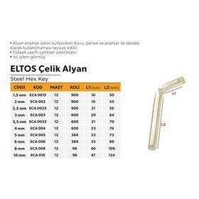 ELTOS TEK ALYAN 2 MM