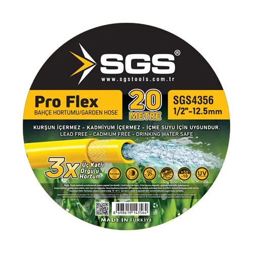 1/2 PROFLEX ÖRGÜLÜ HORTUM 20 MT (150gr/mt)