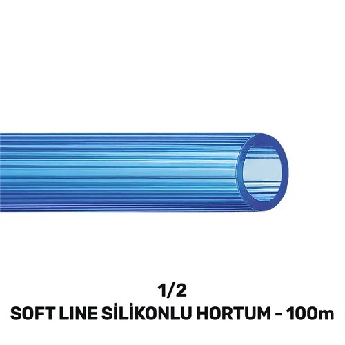 1/2 SOFTLINE SİLİKONLU HORTUM 100 MT (100gr/mt)