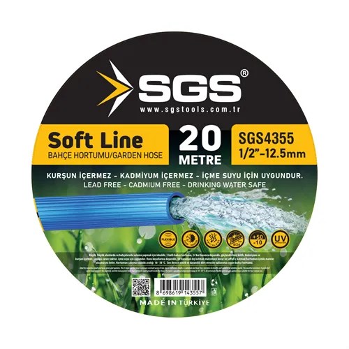 1/2 SOFTLINE SİLİKONLU HORTUM 20 MT (100gr/mt)