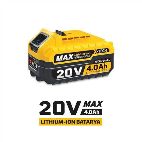 20 VOLT YEDEK BATARYA(4.0Ah)
