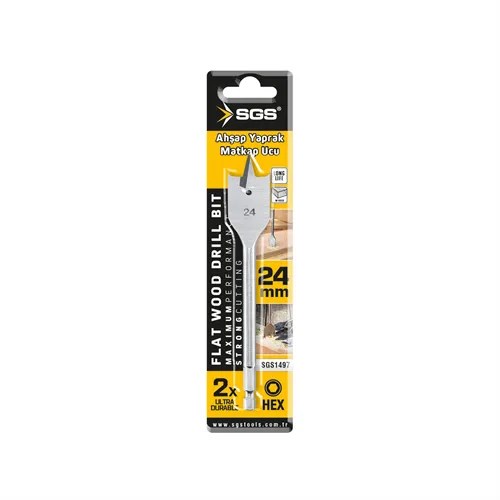 AHŞAP YAPRAK MATKAP UCU 24x152 mm