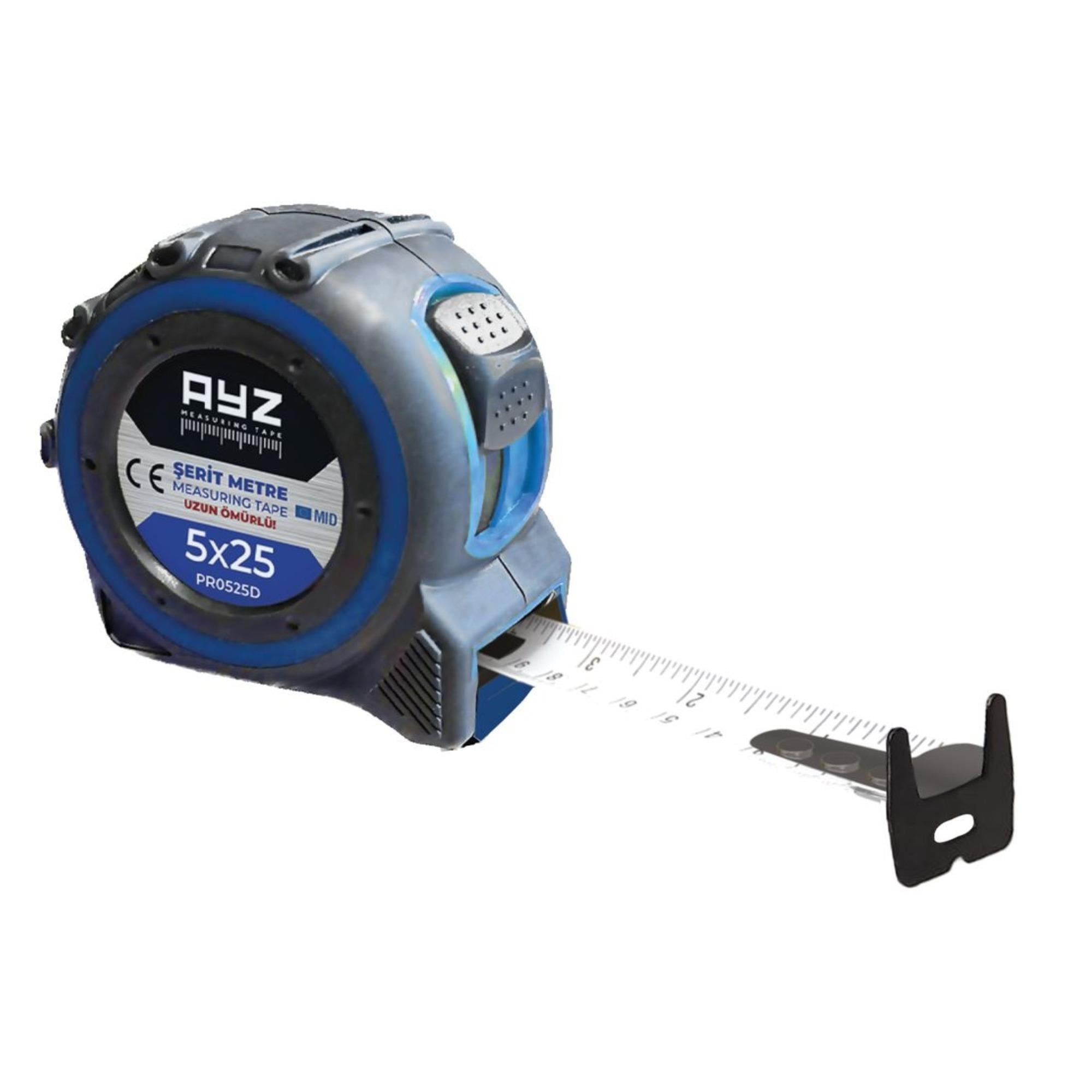AYZ MUHAFAZALI ŞERİT METRE (PR0525D) 5x25 MT