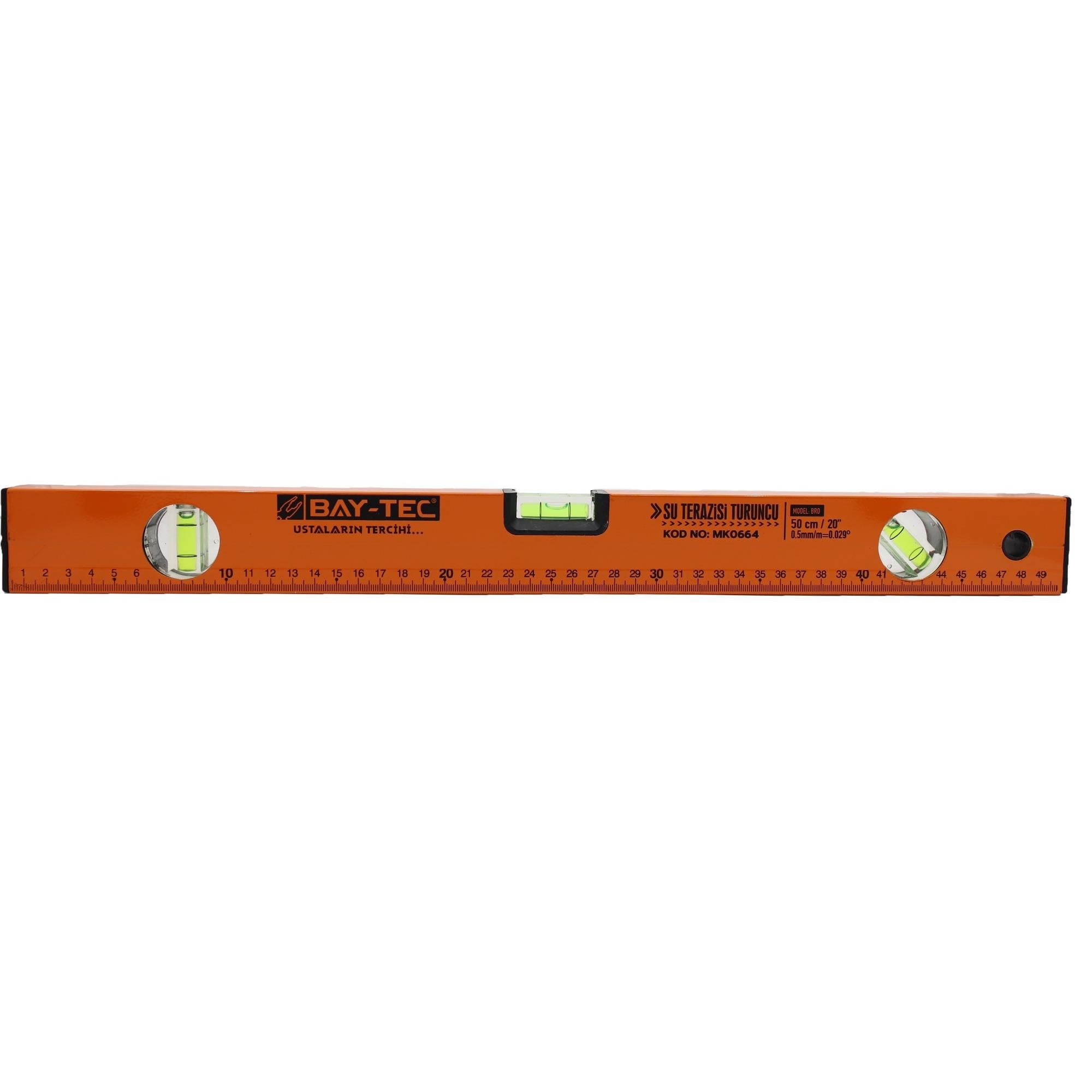 BAYTEC MK0664 SU TERAZİSİ TURUNCU 50 CM