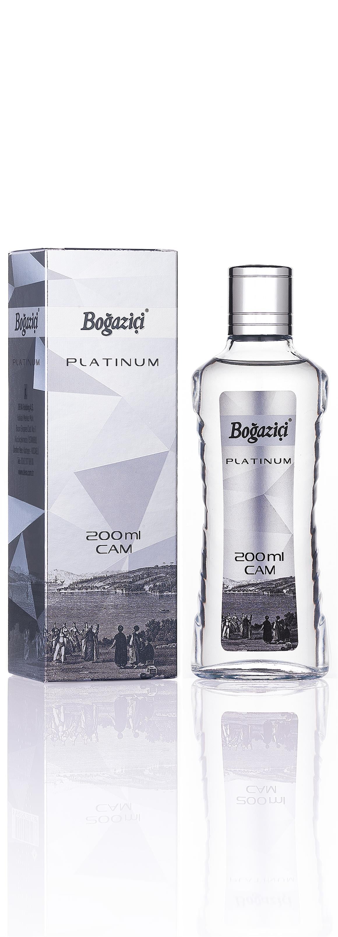 Boğaziçi Platınum 200 ml Cam Şişe