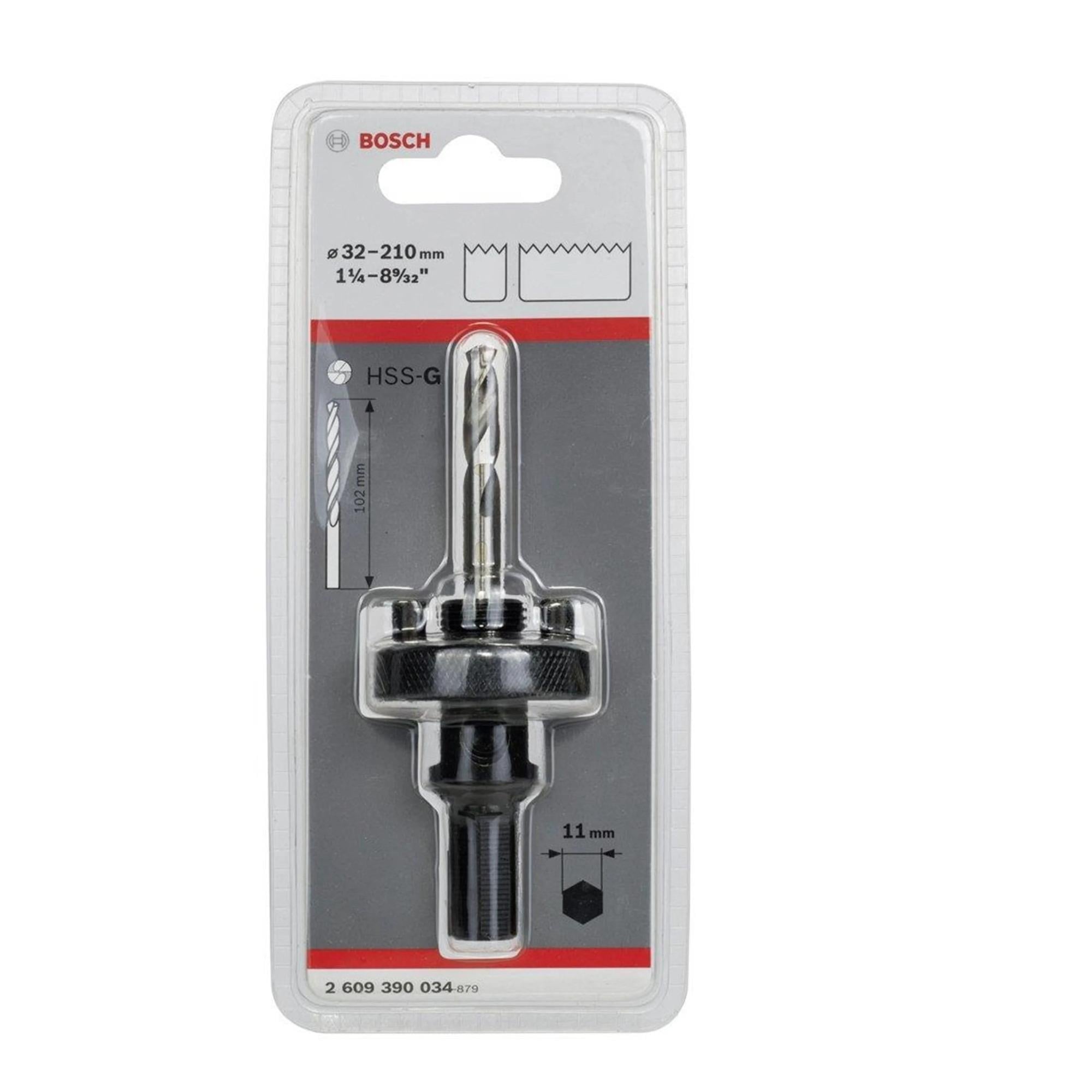 BOSCH Bİ-METAL PANÇ ADAPTÖRÜ 32-210 MM HEX