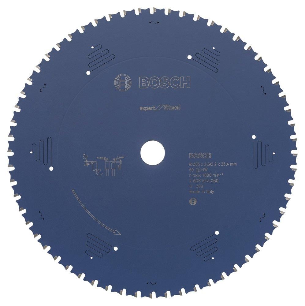 Bosch Expert Serisi Metal için Daire Testere Bıçağı 305*25,40 mm 60 Diş