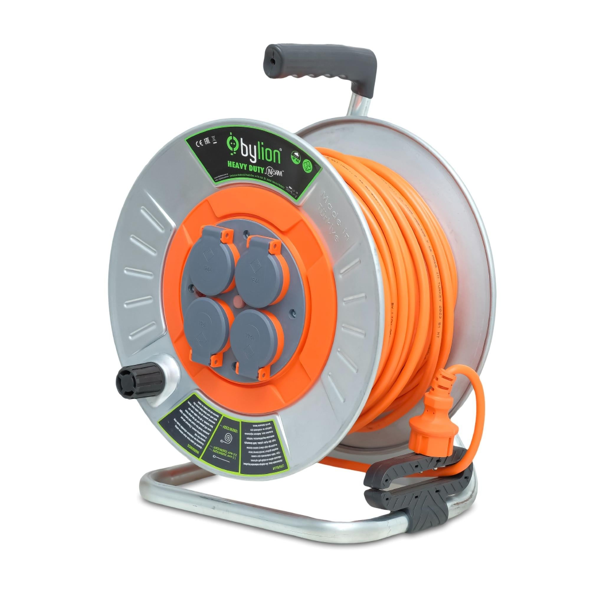 BYLİON METAL MAKARA KABLO 3x2.5 MM 40 MT (MP40325)
