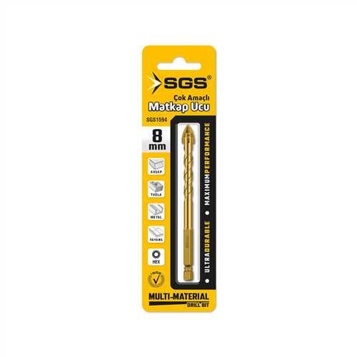 ÇOK AMAÇLI MATKAP UCU 8MM*115MM