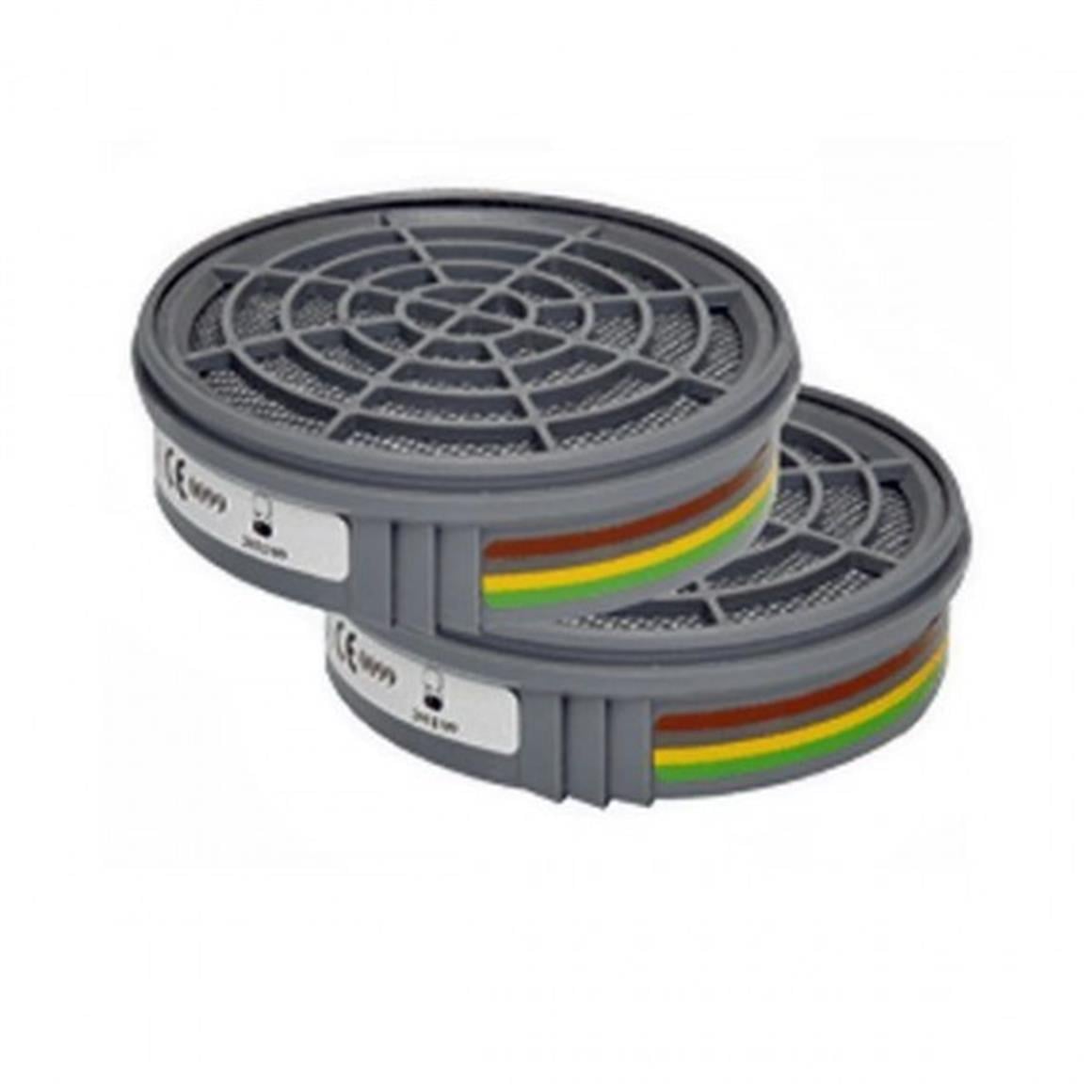 DELTA PLUS M6000 ABEK1 YARIM MASKELER İÇİN 2'Lİ FİLTRE KARTUŞU