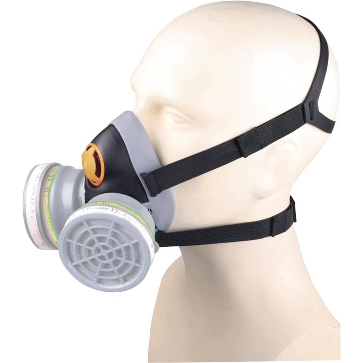 DELTA PLUS M6400 JUPITER ÇİFT FİLTRELİ YARIM MASKE
