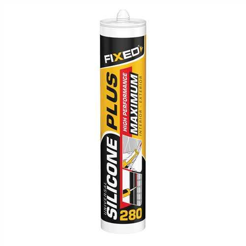 FIXED GENEL AMAÇLI SİLİKON  SİYAH (280 GR)