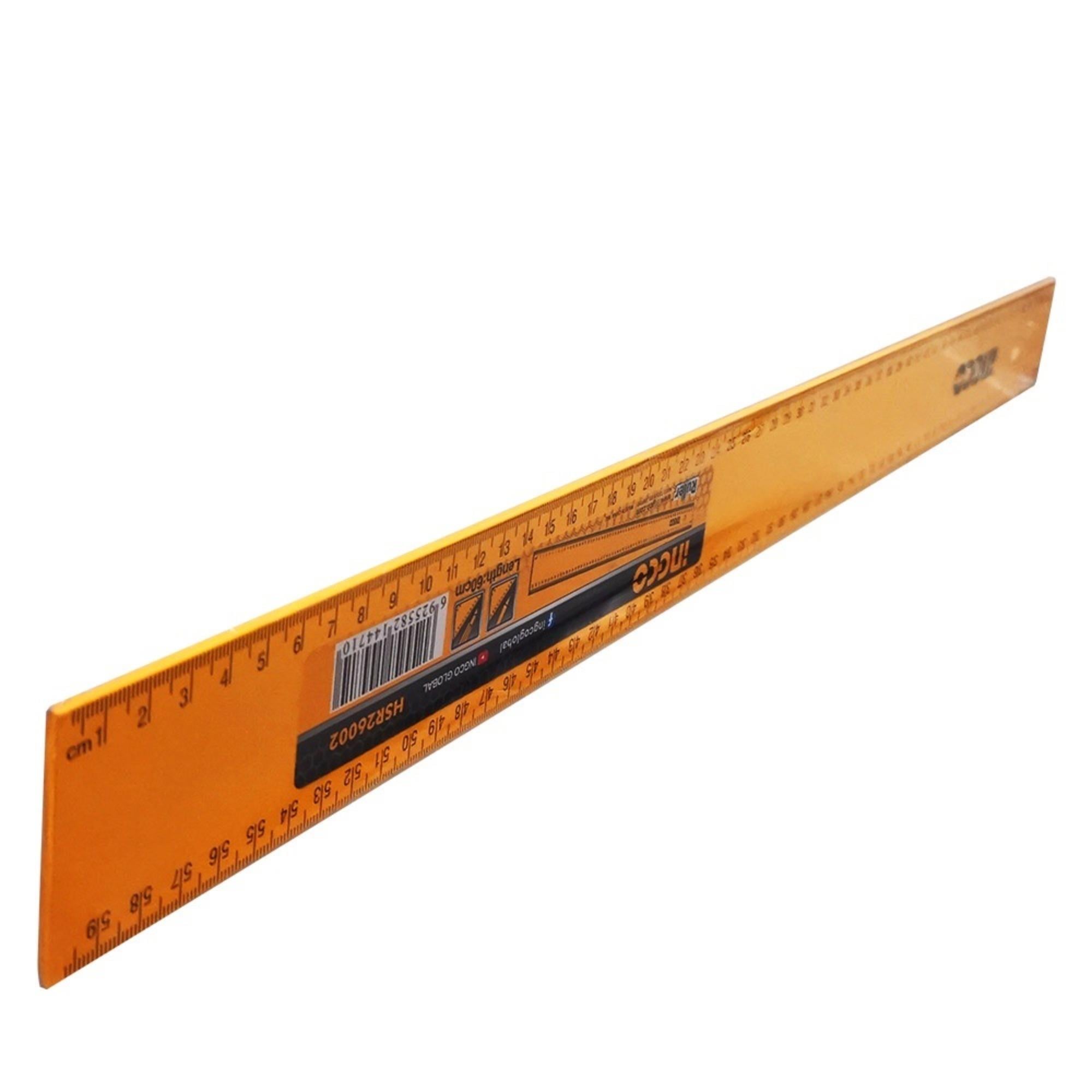 İNGCO HSR26002 ALÜMİNYUM CETVEL 60 CM 