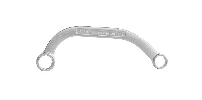 İzeltaş 0530041317 Yarım Ay Anahtar Yıldız İki Ağız 13x17 mm