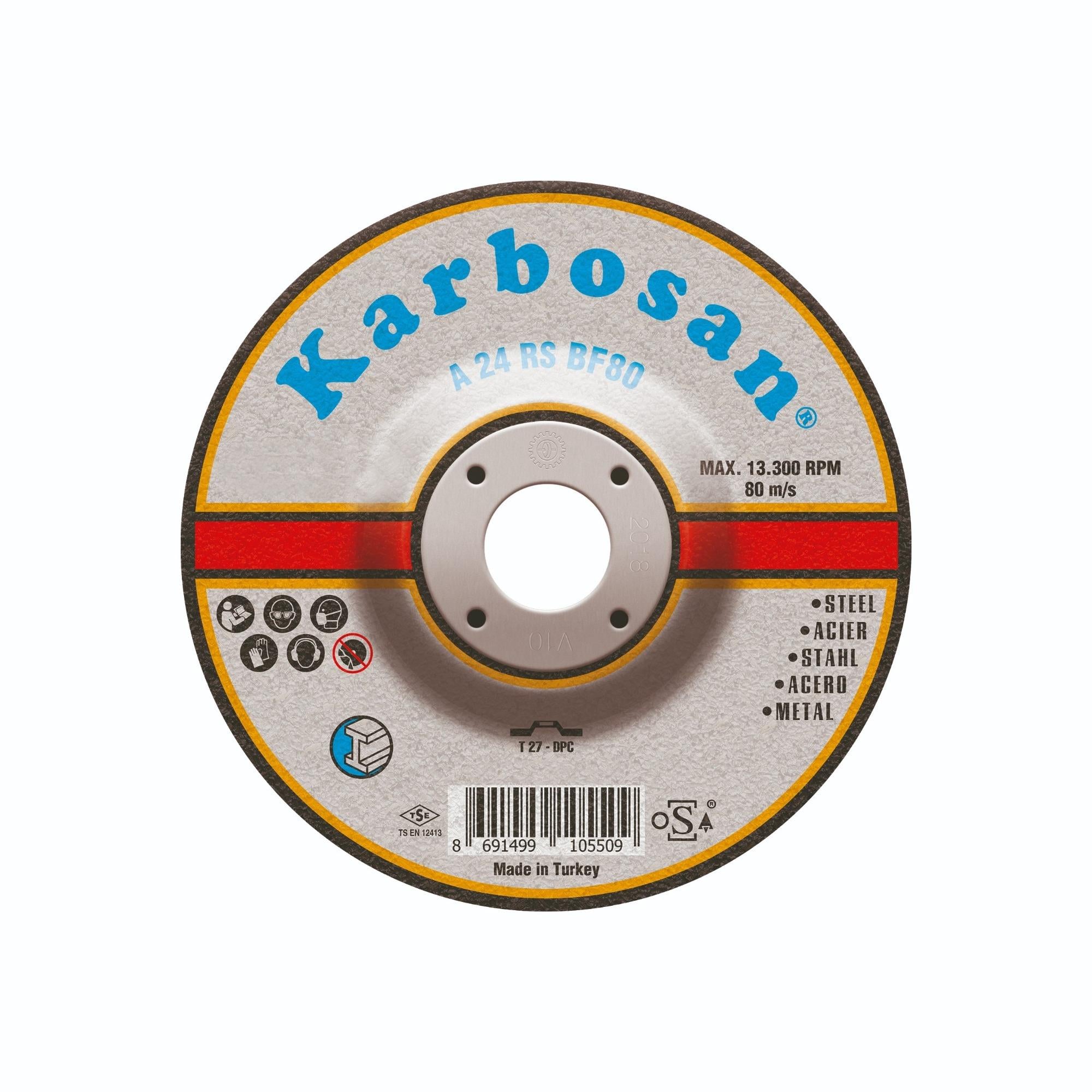 KARBOSAN NK FLEX TAŞLAMA 230x8.0x22 (910610)