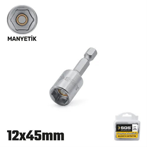 MANYETİK SOMUN ADAPTÖRÜ 12MM*45MM