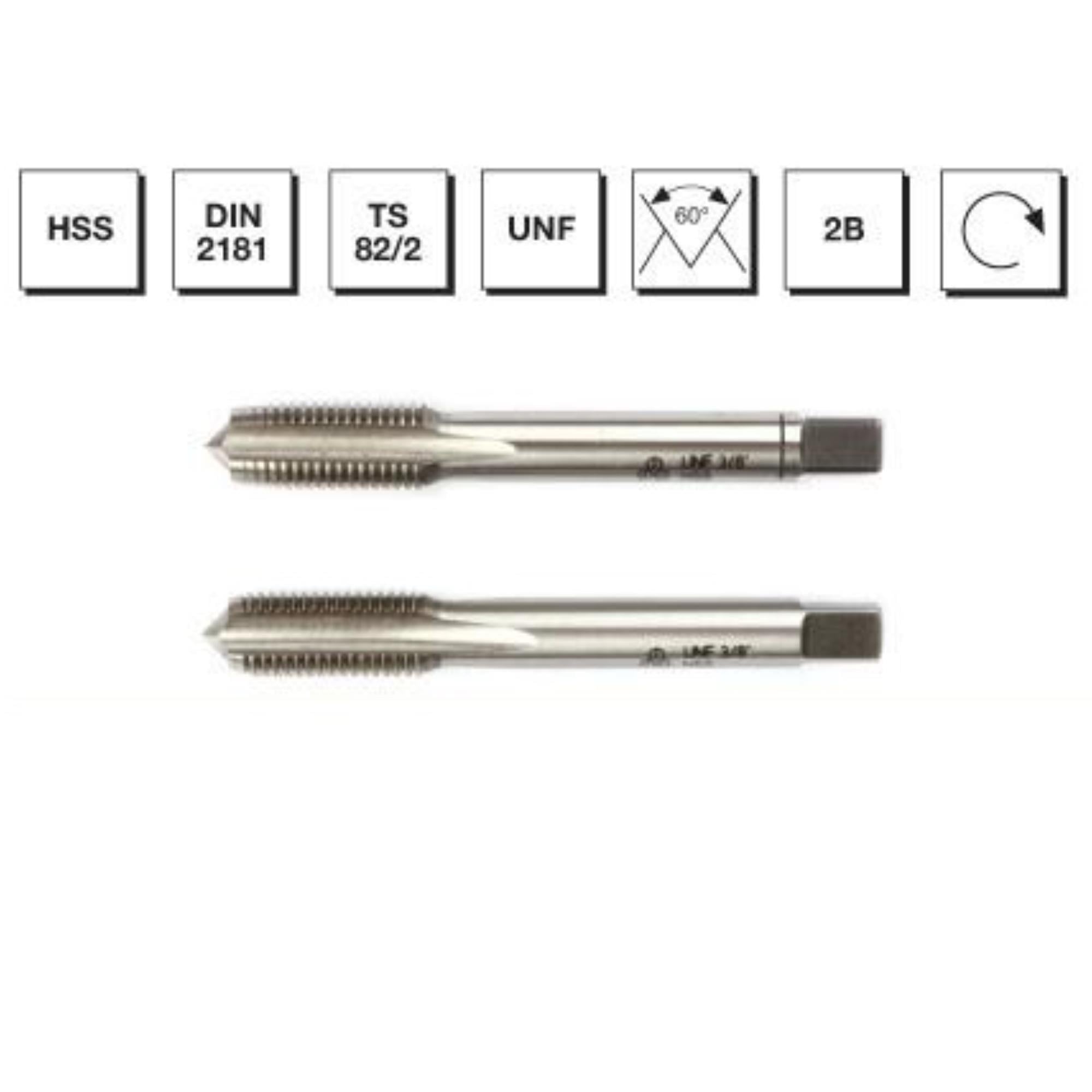 MTE HSS İNCE 2 Lİ TAKIM KLAVUZU DIN 2181 M10x1.25